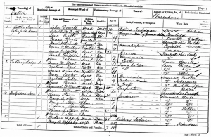 Crofts on 1861 Census