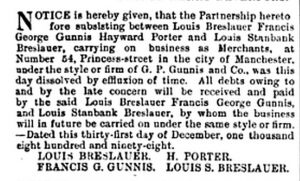 London Gazette Bresaluer Ref