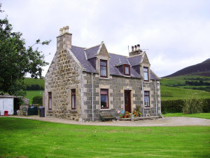 Mains of Lesmoire, the home of William Cran