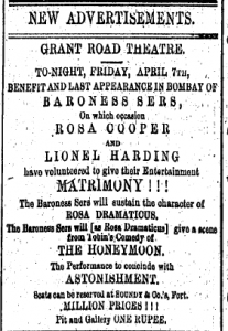 Rosa Cooper Mention April 7 1876
