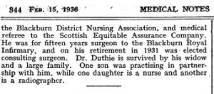 William Cran Duthie Obit 2