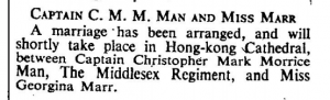 Christopher Man Engagemen Oct 12 1940