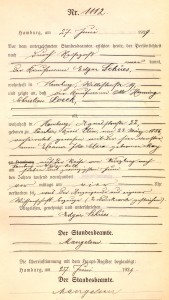 Otto Henning Christian Loeck Death Cert Edited