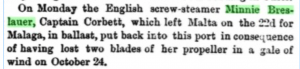 Minnie Breslauer November 14 1872